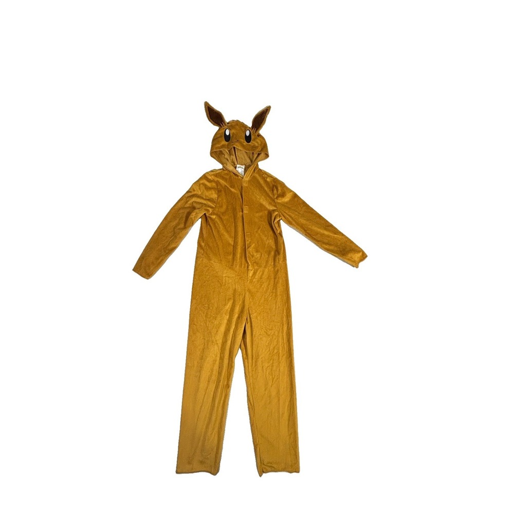 Pokémon Eevee girls size size M 7/8 one piece fleece costume